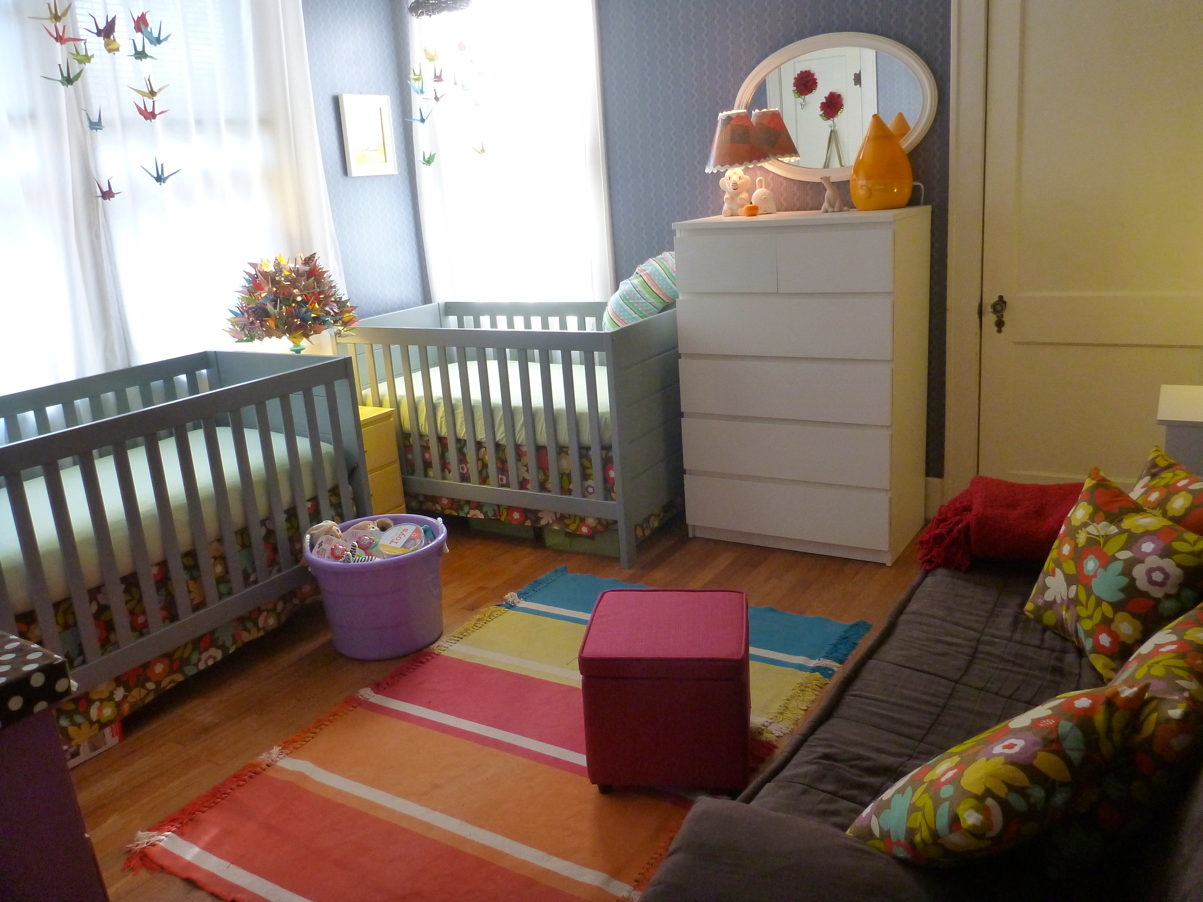 futon in nursery